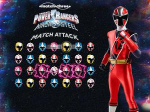 play Power Rangers Ninja Steel: Match Attack Puzzle