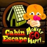 play Monkey Go Happy Cabin Escape