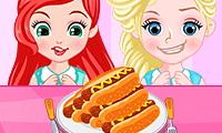 play Princess: Hot Dog Eating Contest