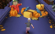play Angry Gran Run Halloween Village
