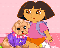 play Dora Rescue Puppy
