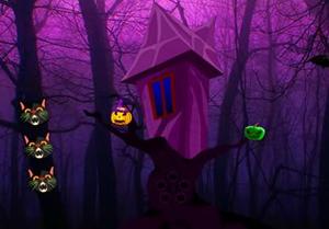 play Halloween Gothic Forest Escape
