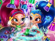 play Shimmer And Shine Wardrobe Cleaning