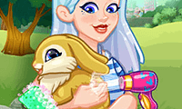 Crystal Adopts A Bunny