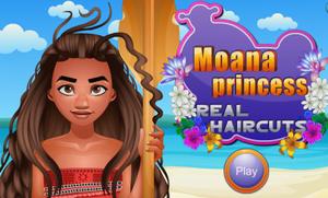 play Moana Princess Real Haircuts
