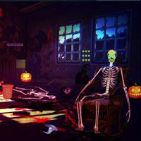 play Halloween-Zombie-House-Escape-Top10Newgames