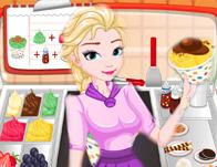 play Elsa Ice Cream Rolls