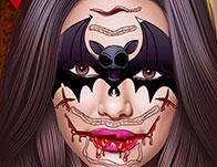 play Kardashian: Halloween Face Art