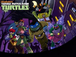 Teenage Mutant Ninja Turtles: Trick Or Treat Tussle Action