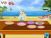 play Anna Cooking Beach Burger