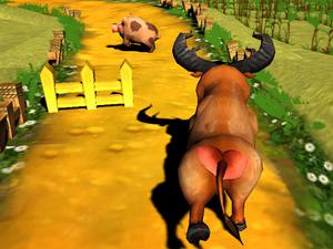 play Escaped Bull