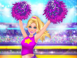 play Highschool Cheerleader Dressup