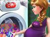 play Pregnant Princess Laundry Day