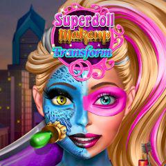 play Super Doll Makeup Transform