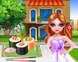 play Elicious Sushi Cooking And Serving
