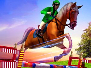 play Horse Show Jump Simulator 3D