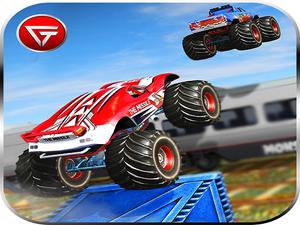 play Monster Truck Impossible Track : Monster Truck Stunts