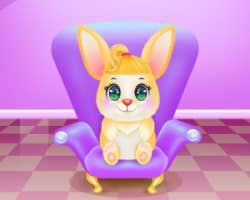 play Cute Bunny Caring And Dressup