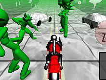 play Stickman Zombie: Motorcycle