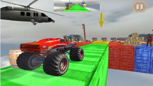 play Monster Truck Stunts Sky Driving