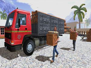 play Asian Offroad Cargo Truck Driver