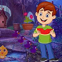 play Games4King-Watermelon-Boy-Rescue-Escape