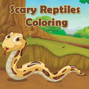 play Scary Reptiles Coloring