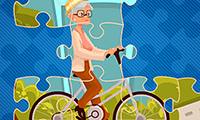 play Happy Bike Riding: Jigsaw Puzzle