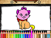 play Cute Kitty Coloring Book