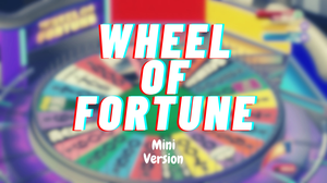 Wheel Of Fortune - Mini Version