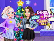 play Neon Vs E Girl #Xmas Tree Deco
