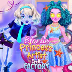 play Blonde Princess Artist Spell Factory
