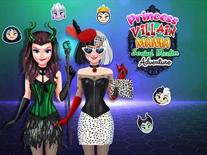 play Princess Villain Mania Social Media Adventure