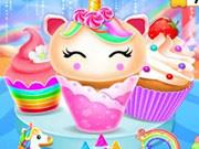 play Unicorn Mermaid Cupcake Cooking Design