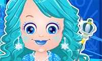 play Baby Hazel: Ice Princess Dress Up