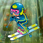 play Skillful Skier Escape