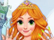 play Blonde Princess Jelly Nails Spa