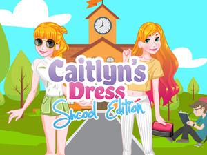 play Caitlyn Dress Up School