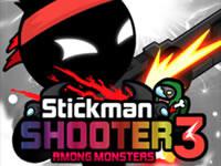 play Stickman Shooter 3 - Among Monsters