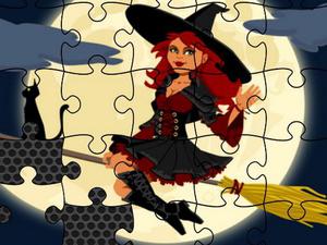 play Midnight Witches Jigsaw