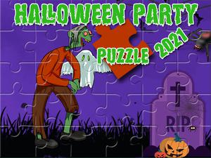 play Halloween Party 2021 Puzzle