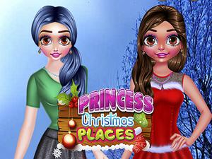 play Princess Christmas Places