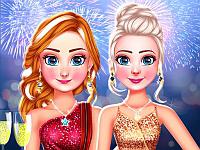 play Frozen Princess New Year'S Eve