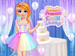 play Blonde Princess Pastel Wedding Planner