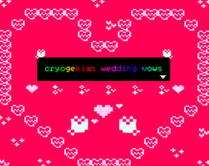 Cryogenian Wedding Vows