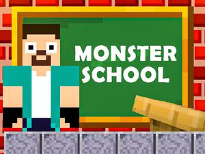 play Herobrine Vs Monster School