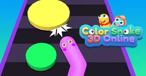 play Color Snake 3D Online