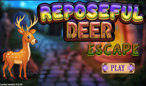 Resigned Deer Escape In Pg