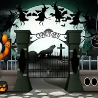 play G2M Halloween Cemetery Escape 2 Html5