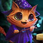 play Halloween Magic Cat Escape